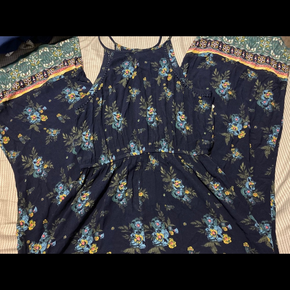 Blue romper